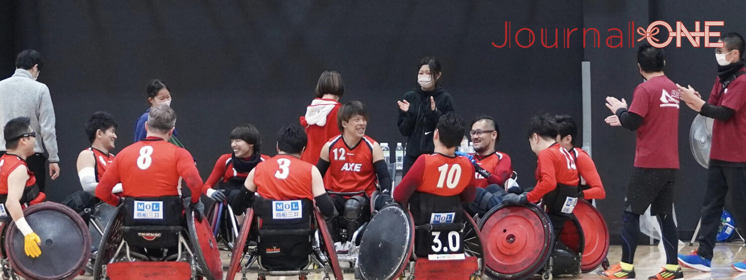 Wheelchair Rugby -Journal-ONE撮影