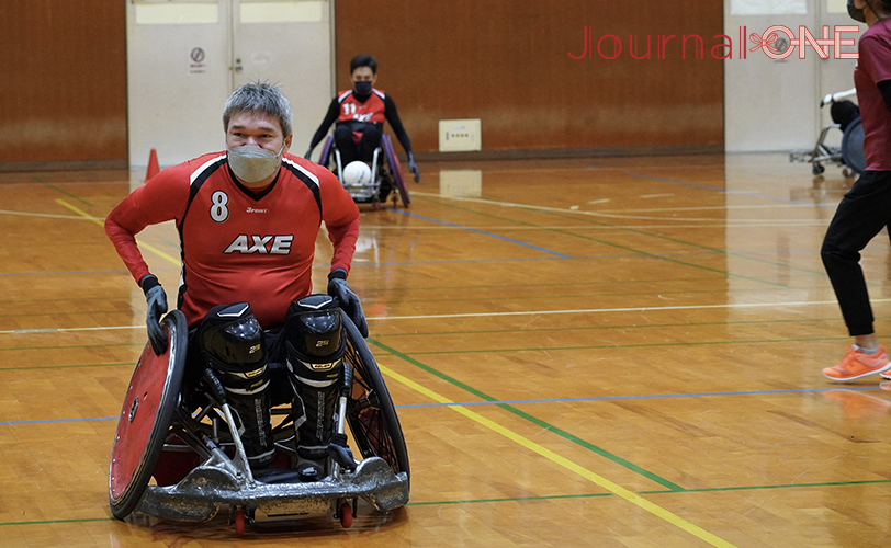 Wheelchair Rugby  コバック ニコラス ポール選手(AXE) -Journal-ONE撮影