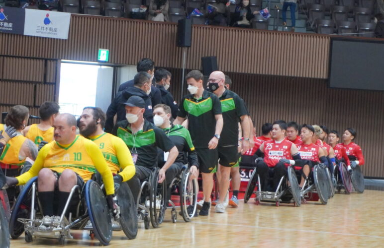 Journal-ONE Wheelchair Rugby "SHIBUYA CUP" Japan vs Australia