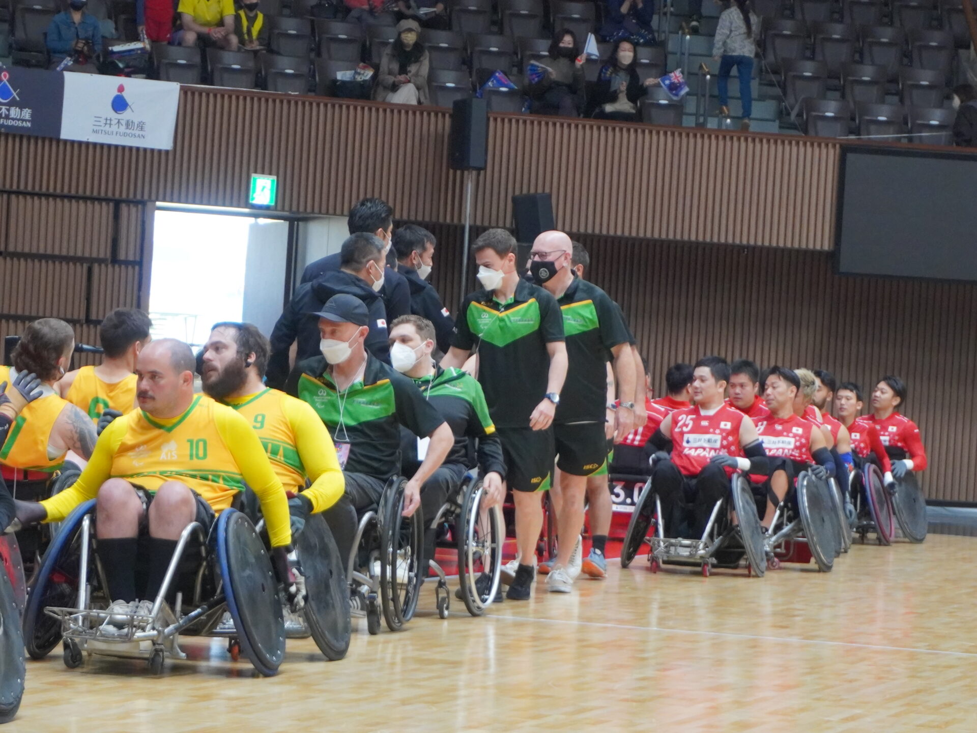 Journal-ONE Wheelchair Rugby "SHIBUYA CUP" Japan vs Australia