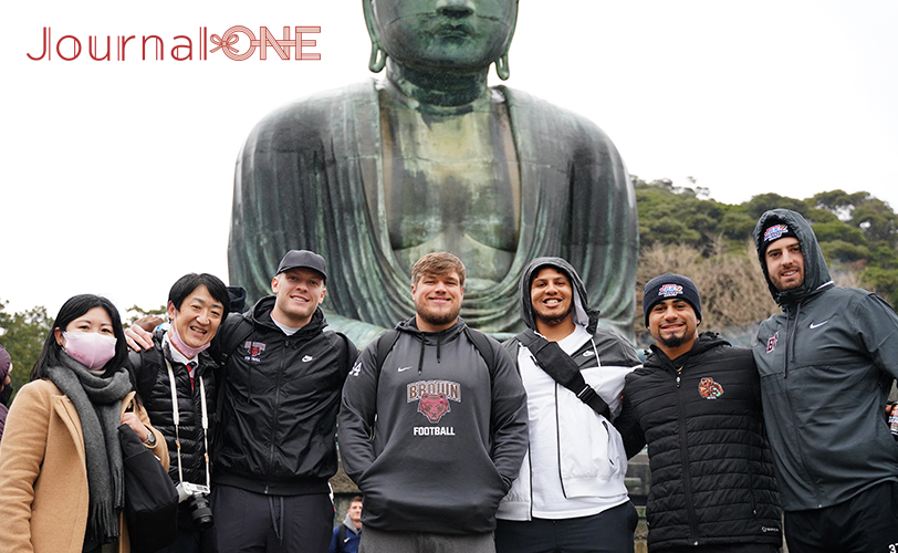 Football Japan U.S. DREAM BOWL 2023 Ivy League All-Star-Team Brown University/Camden Gagnon. Hunter Folsom,Chad Broome-Webster, Allen Smith, Charles Dallape
- Photo by Journal-ONE