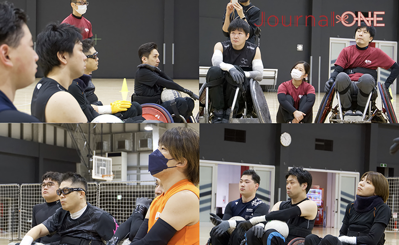 Wheelchair Rugby 第24回車いすラグビーのAXE直前練習-Journal-ONE撮影