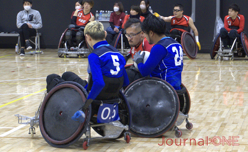 Wheelchair Rugby プレーオフ AXEとWAVESの一戦 -Journal-ONE撮影