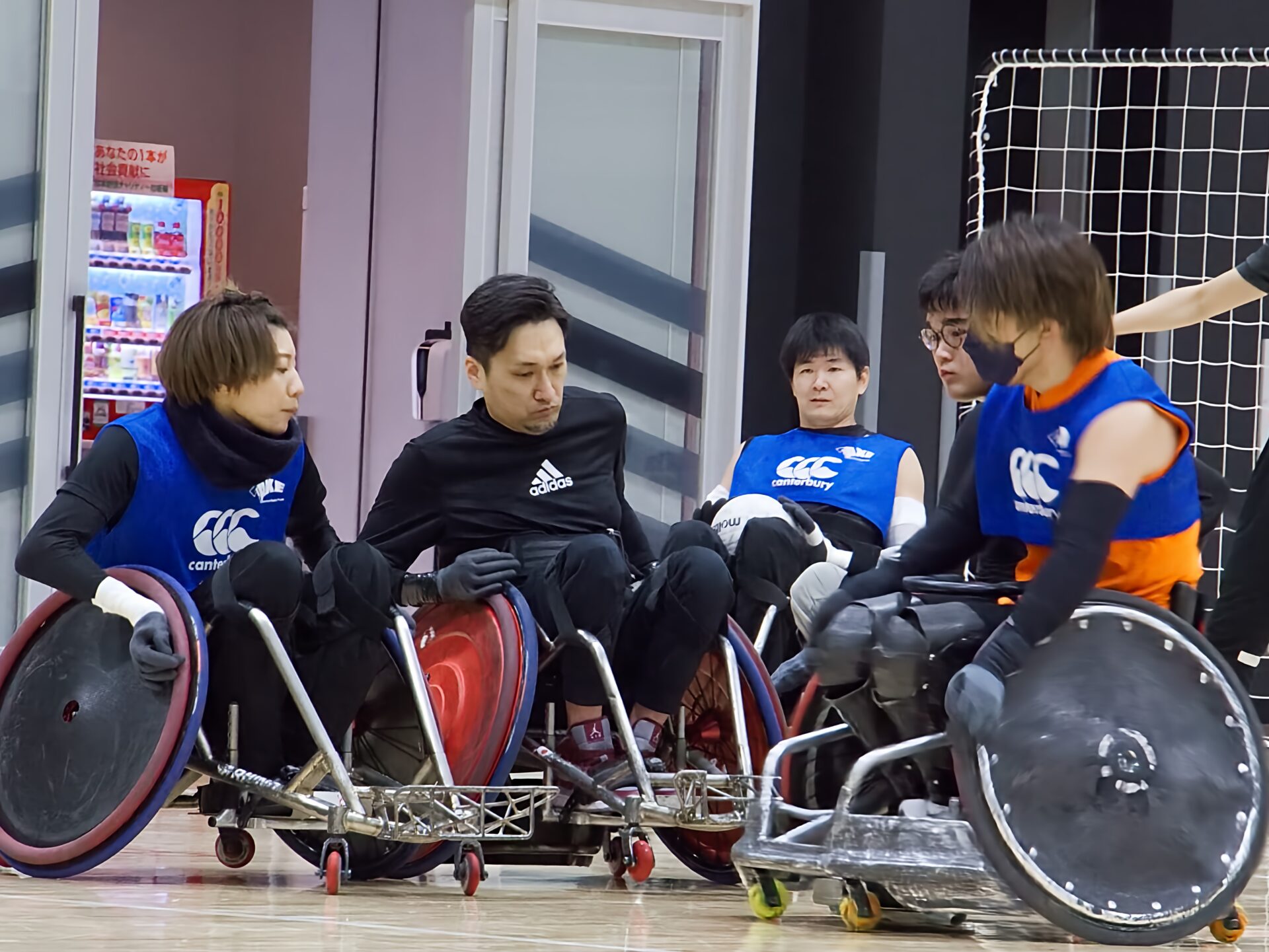 Wheelchair Rugby 第24回車いすラグビーのAXE直前練習-Journal-ONE撮影