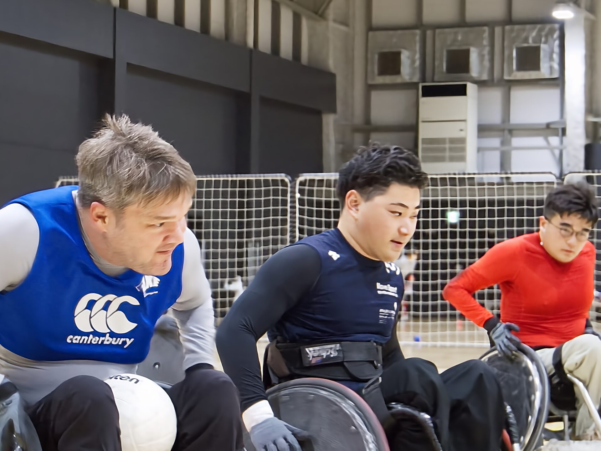 Wheelchair Rugby リオ選手とニック選手の親子マッチ(AXE)-Journal-ONE撮影