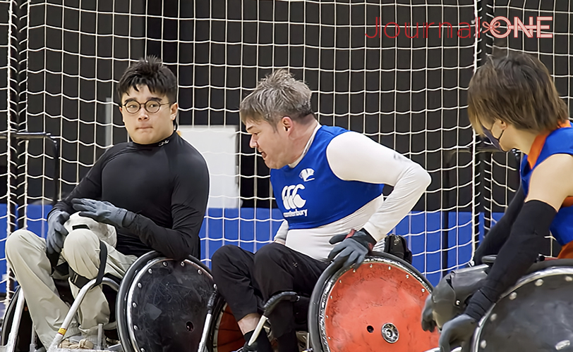 Wheelchair Rugby リオ選手とニック選手の親子マッチ(AXE)-Journal-ONE撮影