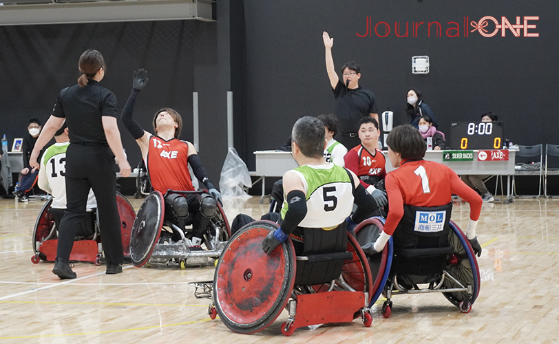 Wheelchair Rugby プレーオフ AXEとSILVER BACKSの一戦 -Journal-ONE撮影