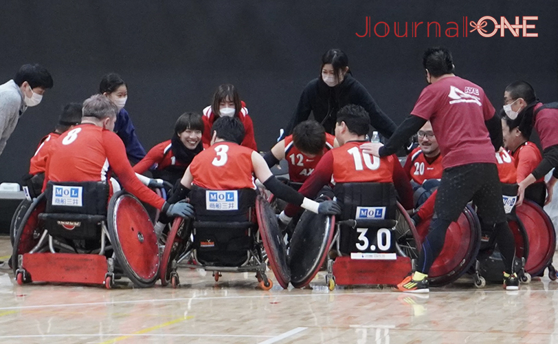 Wheelchair Rugby AXE -Journal-ONE撮影