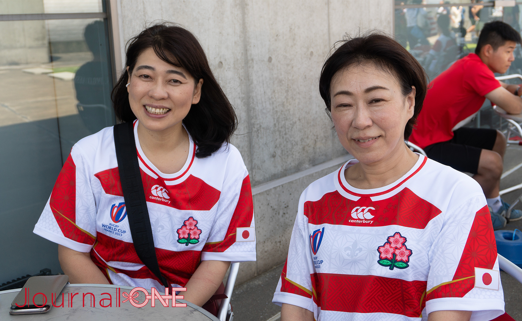 リポビタンD2023| JAPAN vs サモア| 大阪から駆け付けた熱心な女性ファンも応援-Journal-ONE撮影