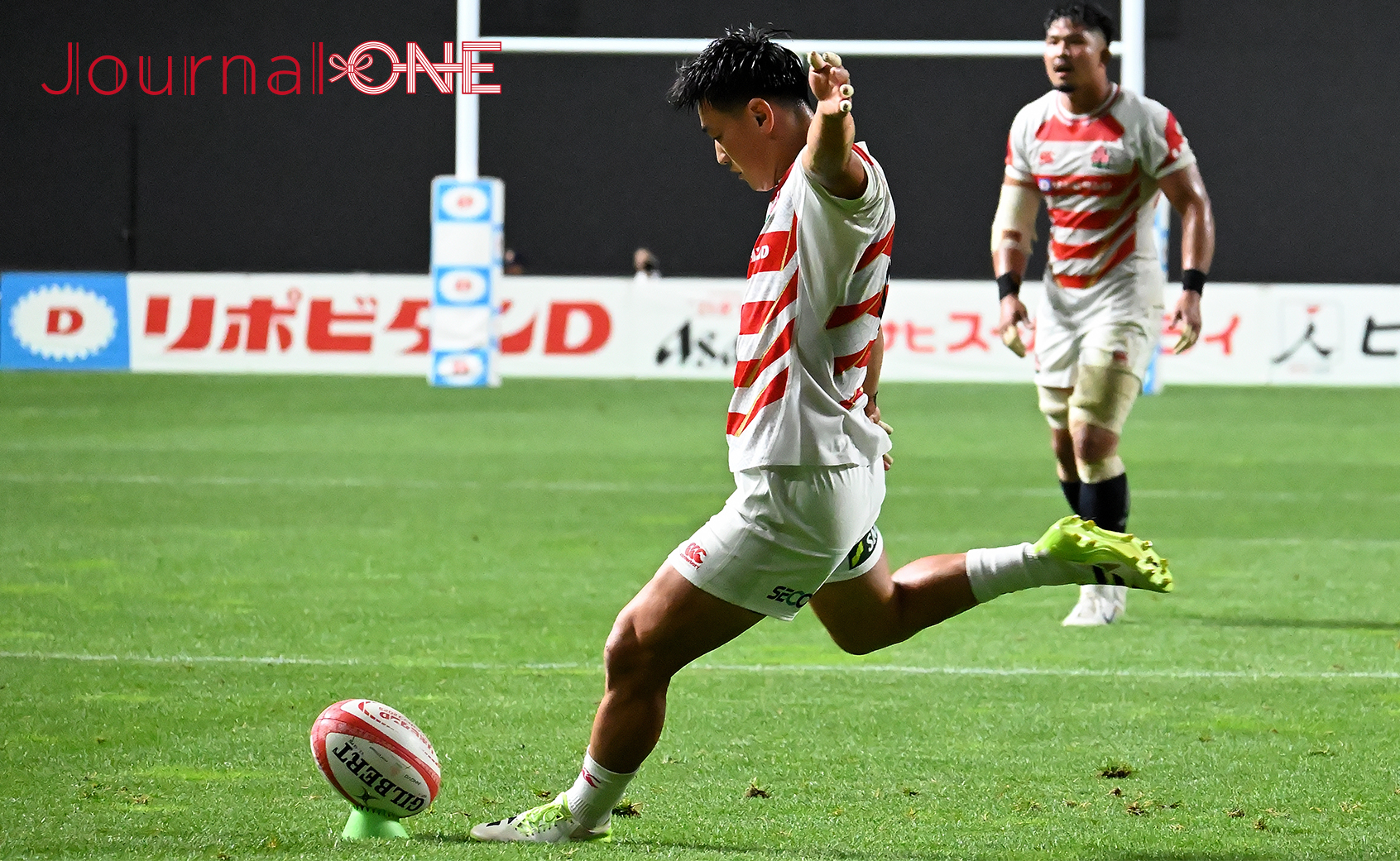 リポビタンD2023| JAPAN vs サモア| 6本のゴールを全て成功させた日本代表#10李 承信選手-Journal-ONE撮影