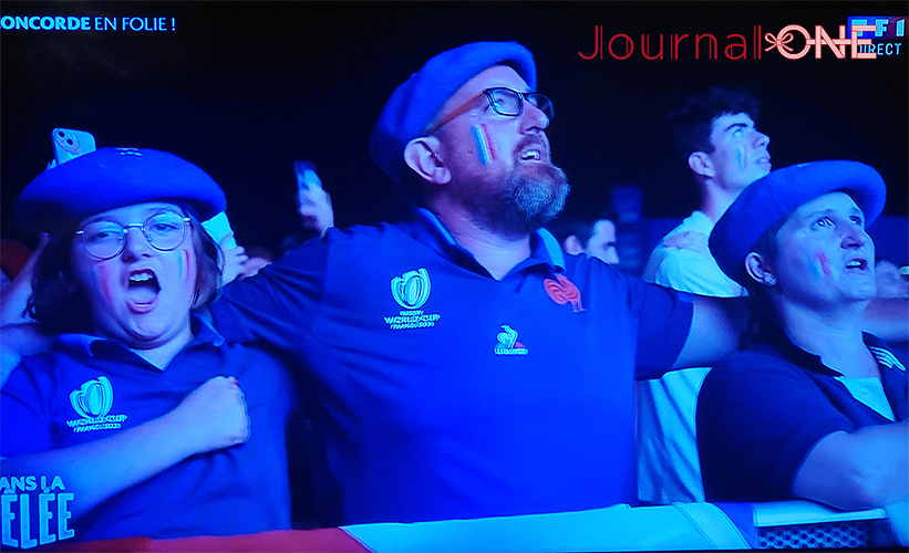 ラグビーW杯2023|盛り上がるパリFANZONEでのファンたち-Journal-ONE撮影