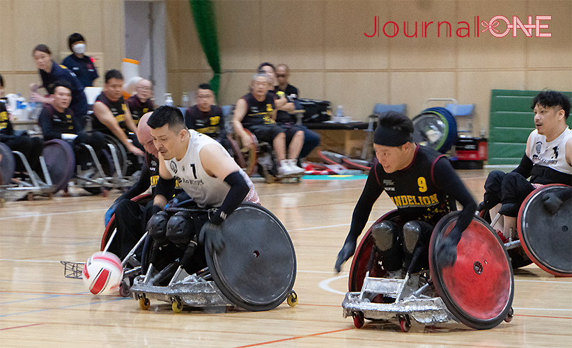 車いすラグビー日本選手権予選 福岡大会| 地元Fukuoka DANDELIONはコートを縦横無尽に走り尽くす-Journal-ONE撮影