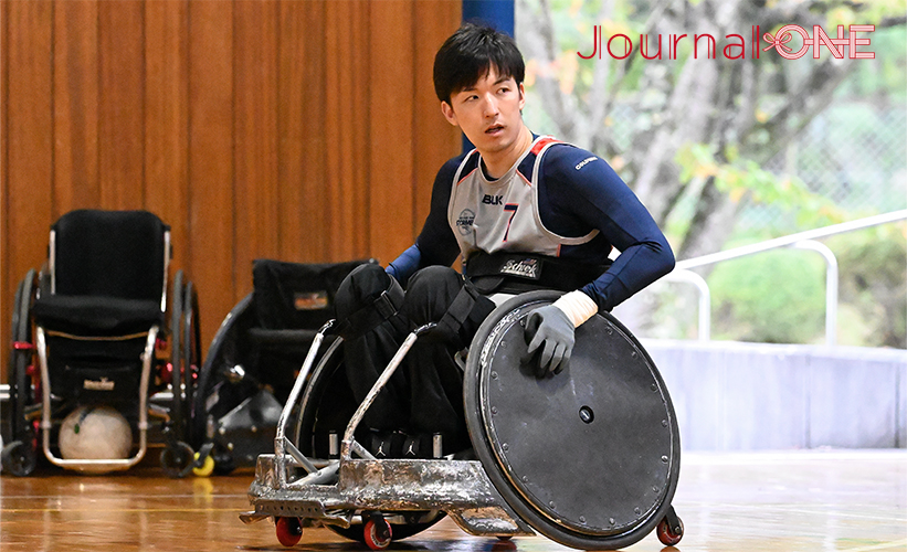 車いすラグビー| TOHOKU STORMERSの練習取材 卓越したハンドリングで東京2020銅メダル獲得に貢献した日本代表・中町俊耶選手-Journal-ONE撮影