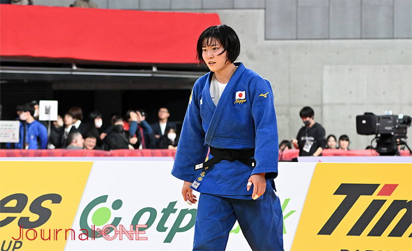 柔道グランドスラム東京2023 | 女子70kg級9月のアジア大会中国・杭州で金メダルを獲得した田中 志歩選手（JR東日本）は銀メダルに輝く -Journal-ONE撮影