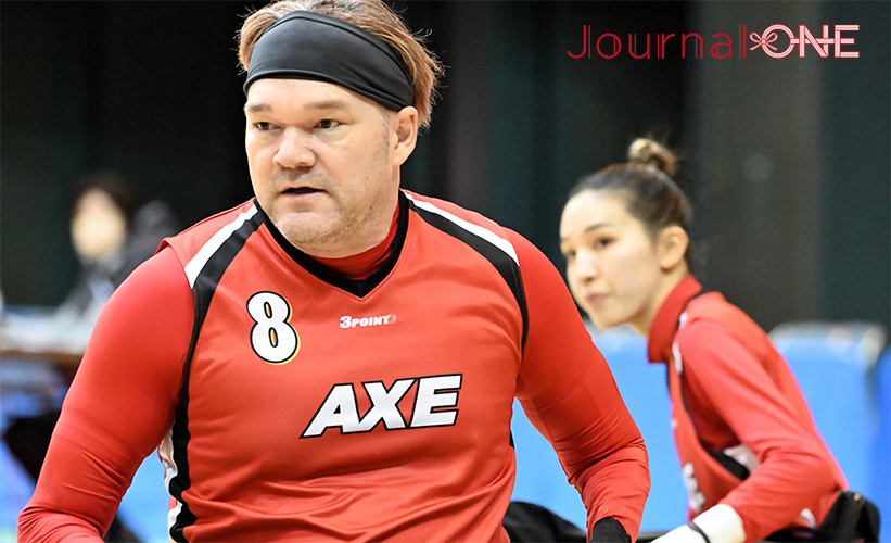 車いすラグビー日本選手権 | AXEは追い詰められた第4Qにベテランのニック・コバック Nicholas (Nick) Kovac選手の活躍でRIZE CHIBAを振り切った -Journal-ONE撮影