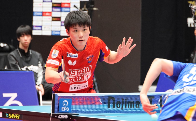 Journal-ONE | 卓球Ｔリーグの男子準決勝ではパリ五輪代表の張本智和が敗退