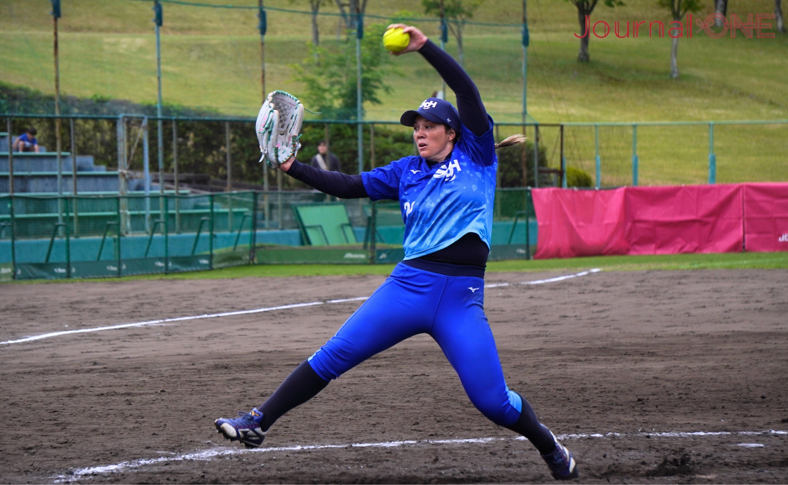 JournalｰONE | ソフトボール・JDリーグの第4節 SGHvs自動織機 オーストラリア代表のカーヤが自動織機の反撃を封じる好救援を見せた