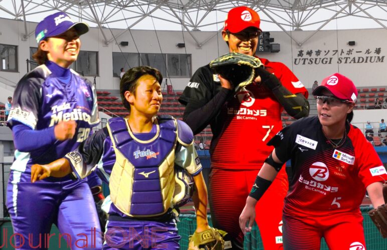 Journal-ONE | JDリーグ ビックvs戸田中央 試合のカギを握る（右から）内藤、上野、坂本、増田の各選手