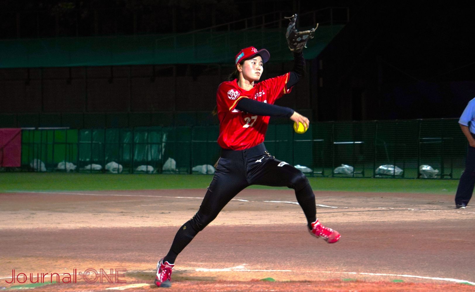 JDリーグ初勝利をあげたトヨタ先発の石堂紗雪投手