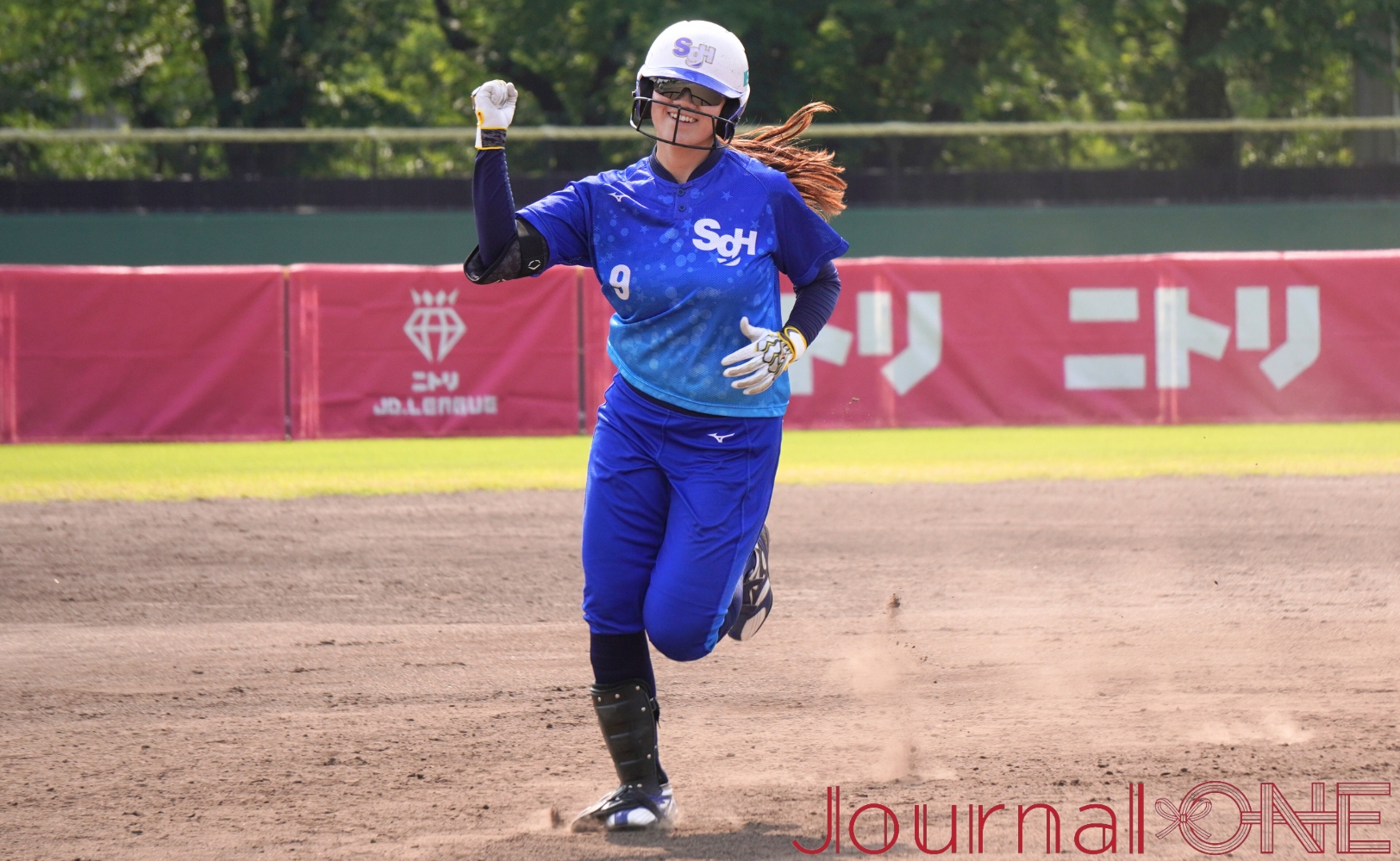 Journal-ONE | ソフトボール JDリーグ 交流戦 太陽誘電vsSGH SGHの和製大砲・中川彩音が右翼に特大ソロを放つ