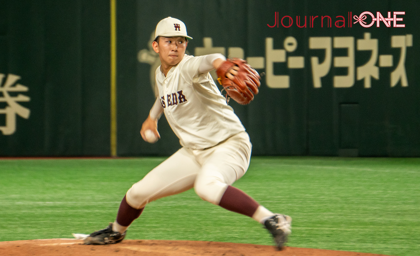 Journal-ONE | 東京六大学の名門・早稲田大の臙脂のユニフォームが東京ドームでも躍動する