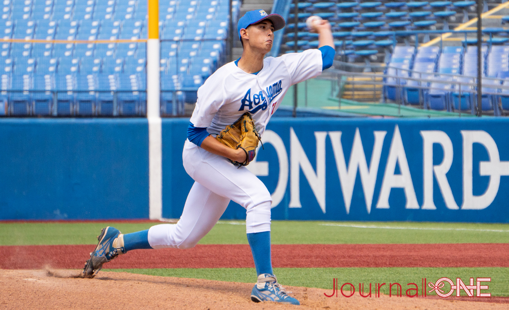 Journal-ONE | 第73回全日本大学野球選手権決勝 早稲田大vs青山学院大 無死三塁のピンチを無失点に抑えたヴァデルナ フェルガス（青学大）