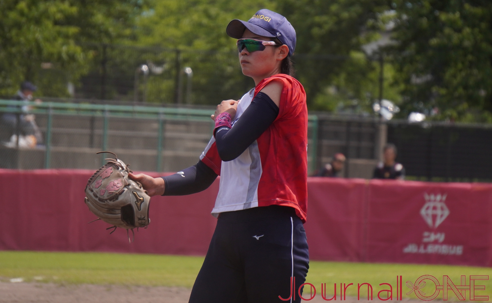 Journal-ONE | ソフトボール JDリーグ 交流戦 デンソーvsシオノギ 猛暑の中で完投勝ちした三輪さくら（シオノギ）