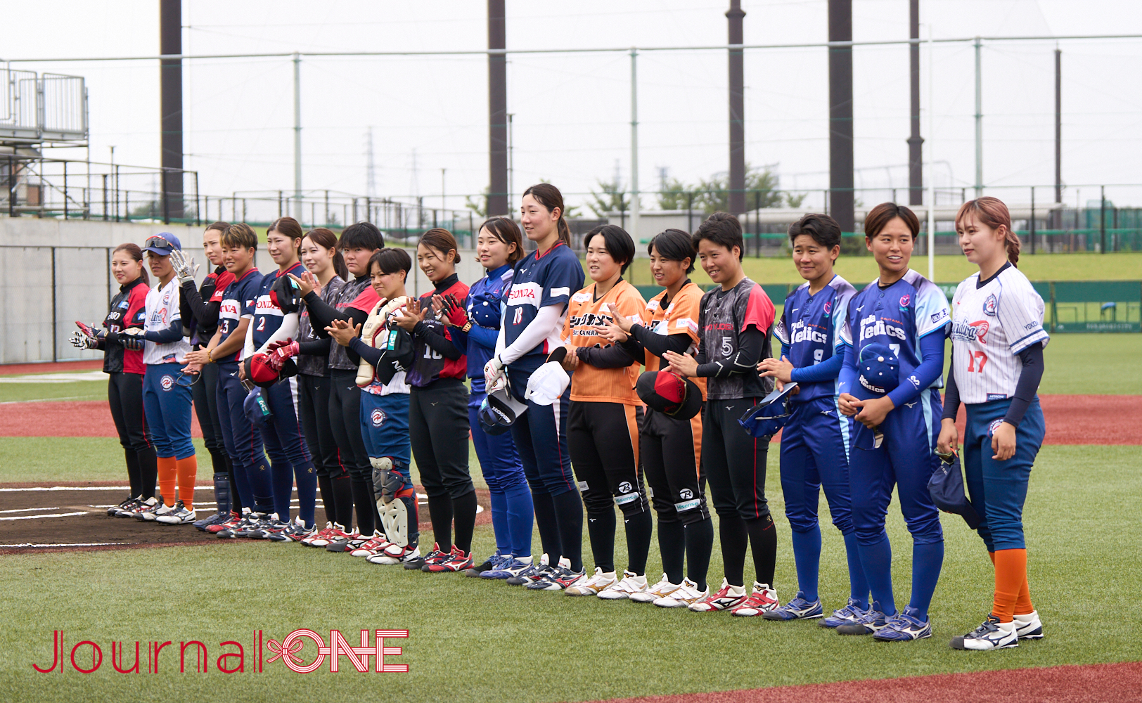 Journal-ONE | 女子ソフト日本代表 JDリーグ選抜との能登半島地震復興チャリティーマッチ JDリーグ選抜の豪華な顔ぶれ-Journal-ONE撮影