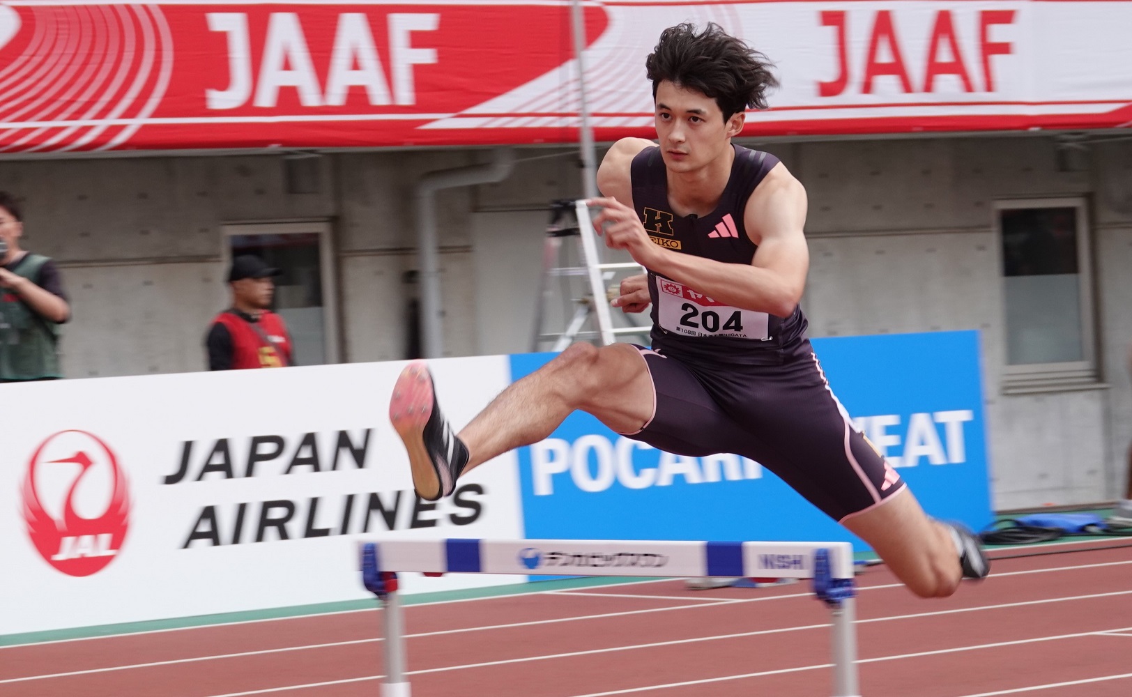 Journal-ONE | 陸上日本選手権 予選を48秒62で通過した豊田兼が決勝ではさらにギアを入れた-児玉育美撮影