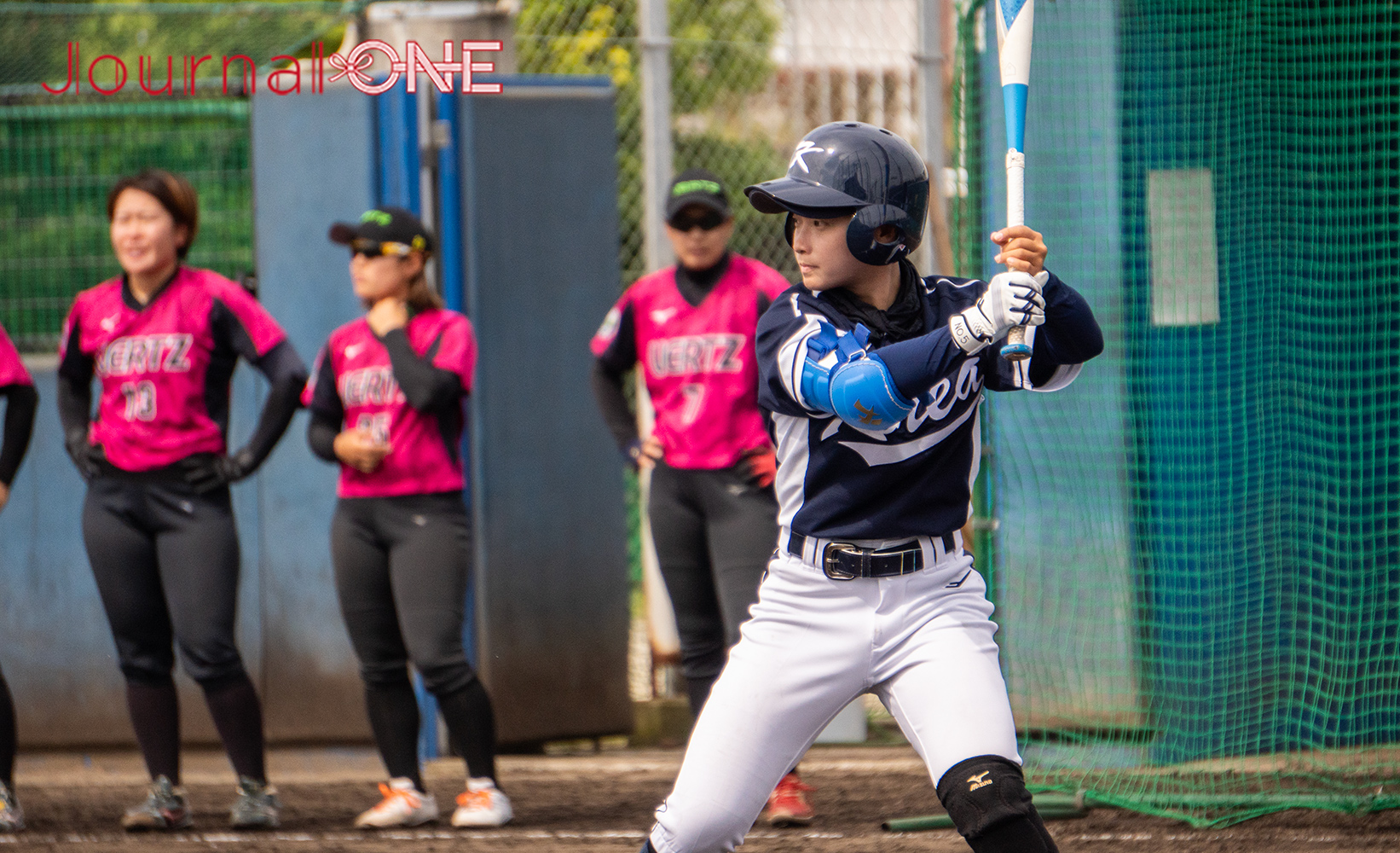 Journal-ONE撮影 韓国代表女子ソフトボールチーム伊予銀行交流