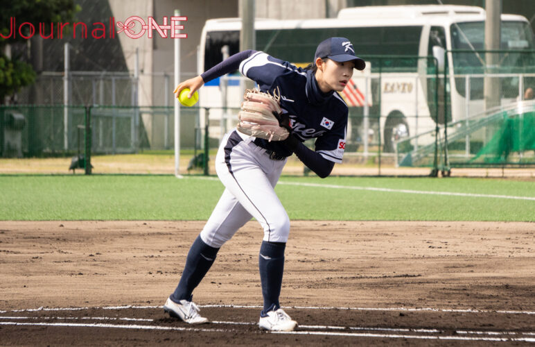 Journal-ONE撮影 韓国代表女子ソフトボールチーム伊予銀行国際交流