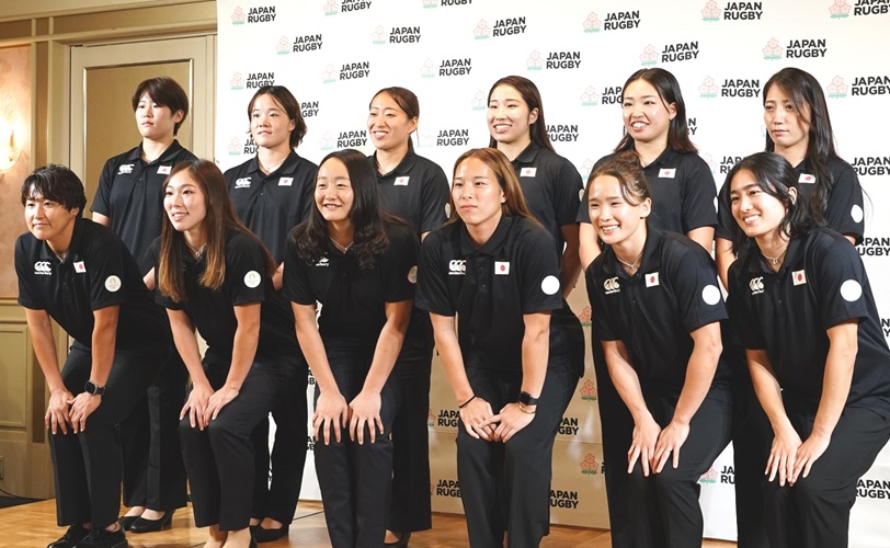 Journal-ONE | 女子7人制ラグビー日本代表 パリ五輪日本代表壮行会で-斉藤健仁撮影