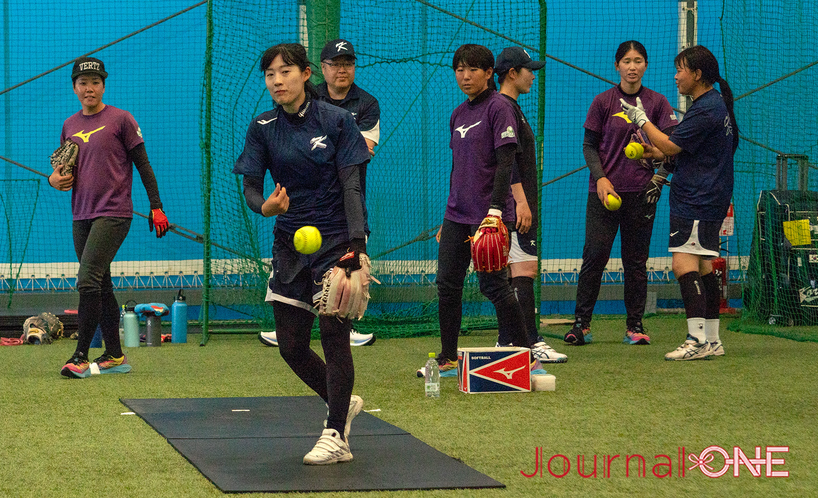 Journal-ONE撮影 韓国代表女子ソフトボールチーム伊予銀行国際交流