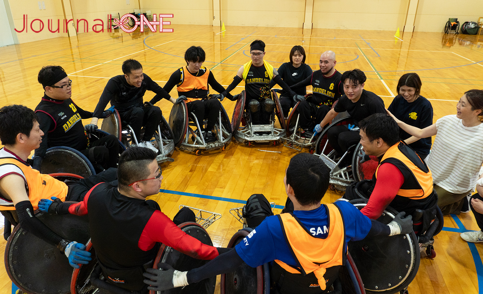 Journal-ONE | パリパラで金メダルを目指す車いすラグビー日本代表を支えるクラブチームFukuoka DANDELIONの練習を独占取材-Journal-ONE撮影