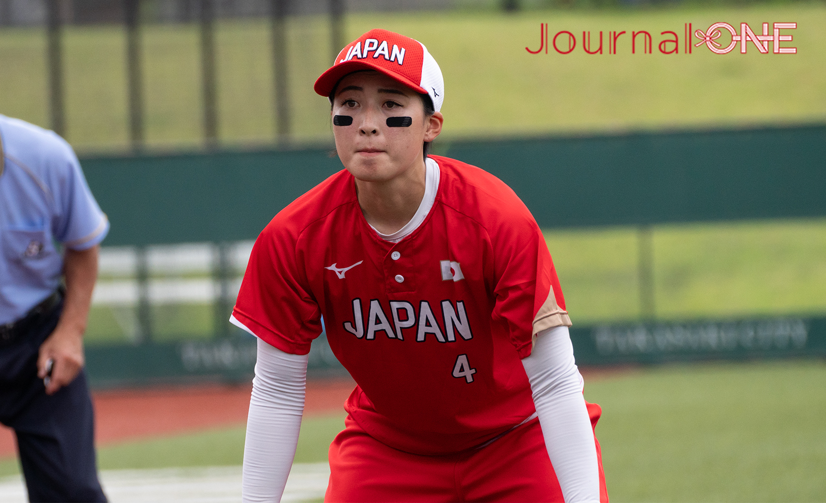 JournalｰONE | 女子ソフトボール日本代表とJDリーグ選抜が能登半島地震復興チャリティマッチ 内野手のスーパーサブとしても期待の高い須藤志歩（自動織機）-Journal-ONE撮影