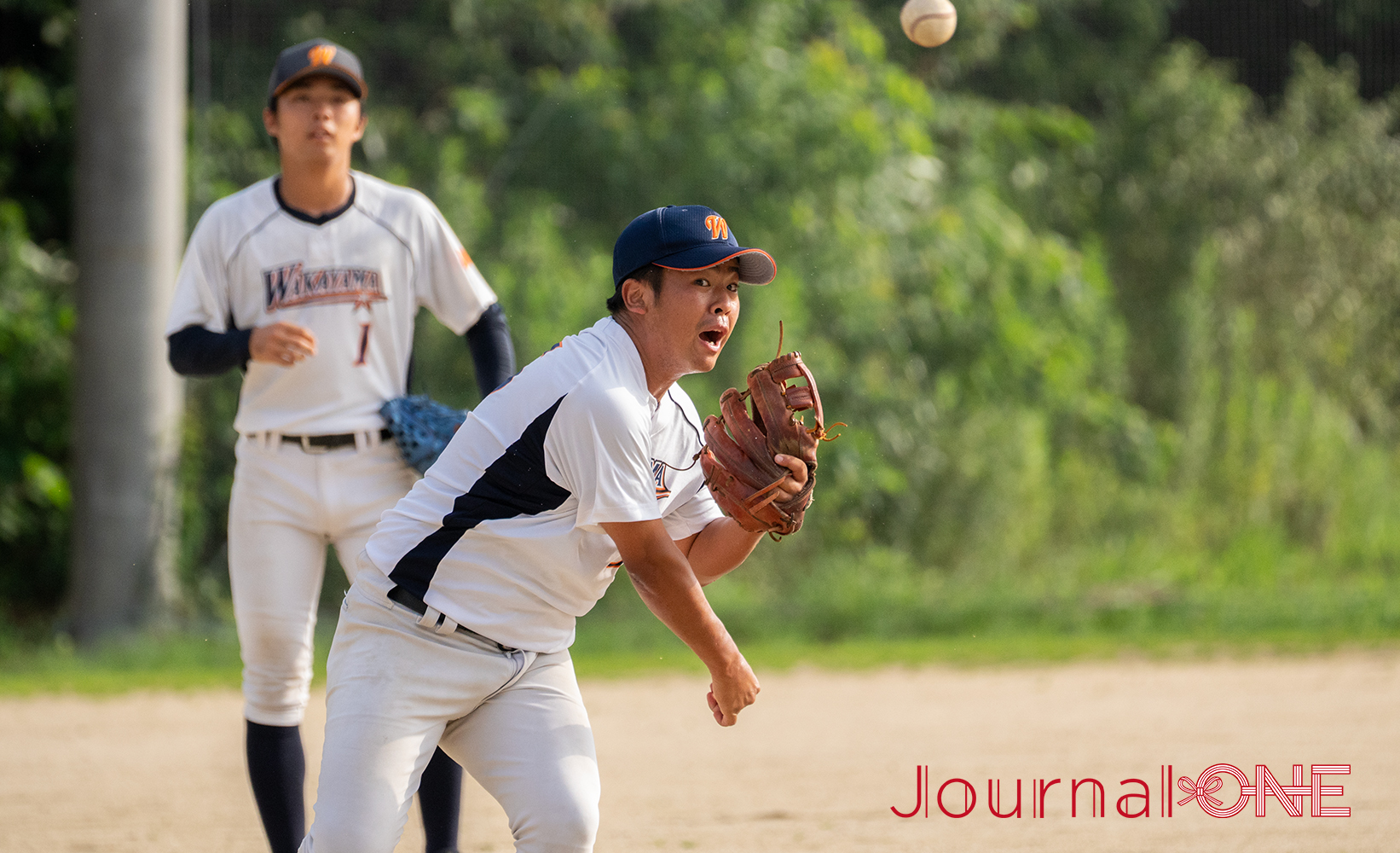 JournalｰONE | 大学野球 和歌山大の練習メニュー”和大ドリル”では実戦を想定したプレー要素が多く盛り込まれている-JournalｰONE撮影