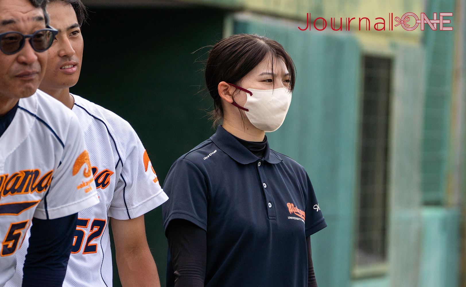 JournalｰONE | 和歌山大学野球部の溝口ひなの主務補佐（4年・生野高）はスポーツを支える側として野球部を選んだ-JournalｰONE撮影