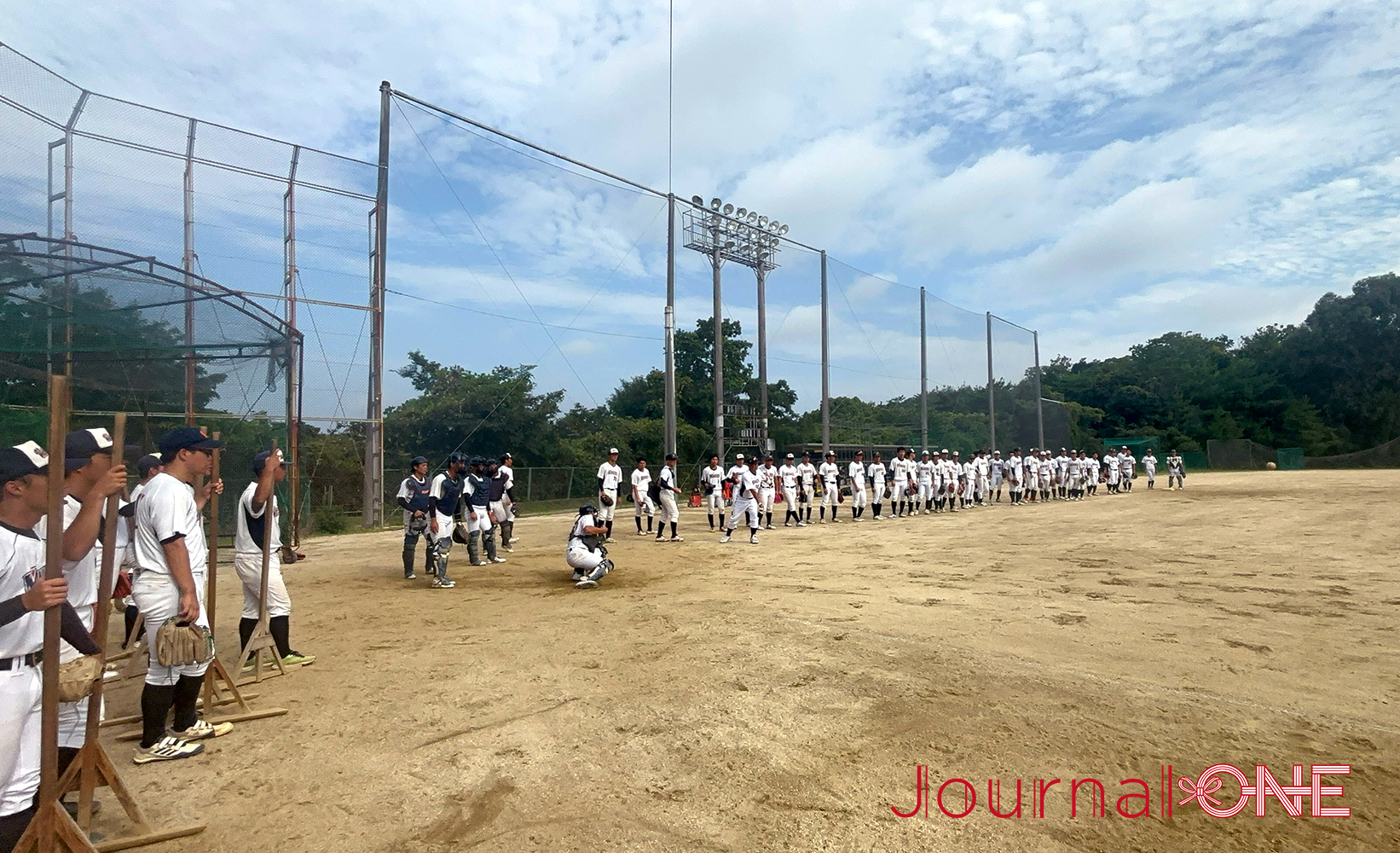 JournalｰONE | 大学野球 和歌山大学巣谷キャンパスにある多目的グラウンド-JournalｰONE撮影