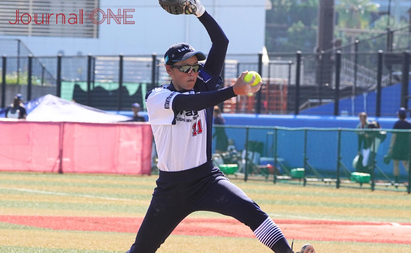 Journal-ONE | 女子ソフト JDリーグ 後半戦開幕投手の今村みなみ（タカギ）は中断後も集中力を維持して完封勝利-Journal-ONE撮影