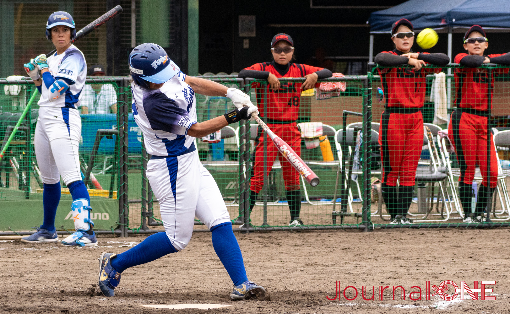 鈴木鮎美（すずきあゆみ）内野手（戸田中央メディックス埼玉）が勝越しの2点本塁打を放つ- JournalｰONE撮影