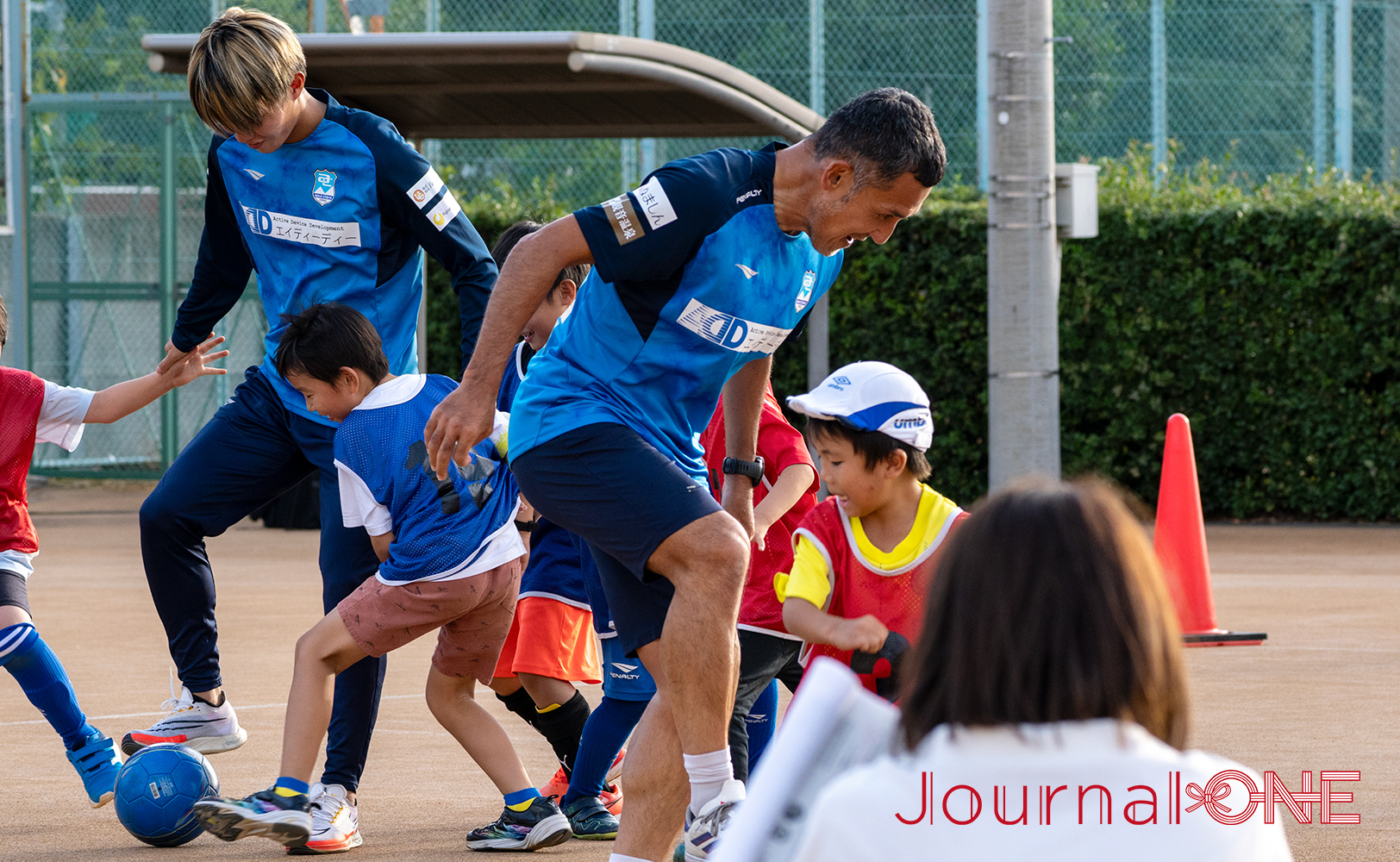 JR東海三島総合研修センターのサッカー教室