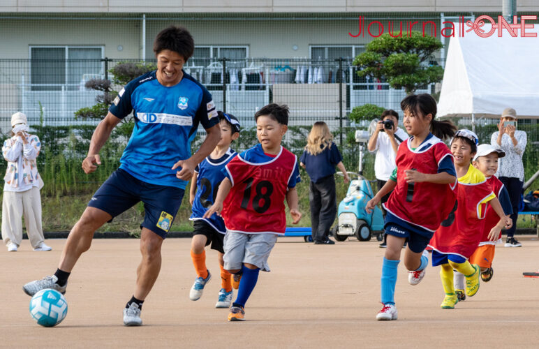 JR東海三島総合研修センターのサッカー教室