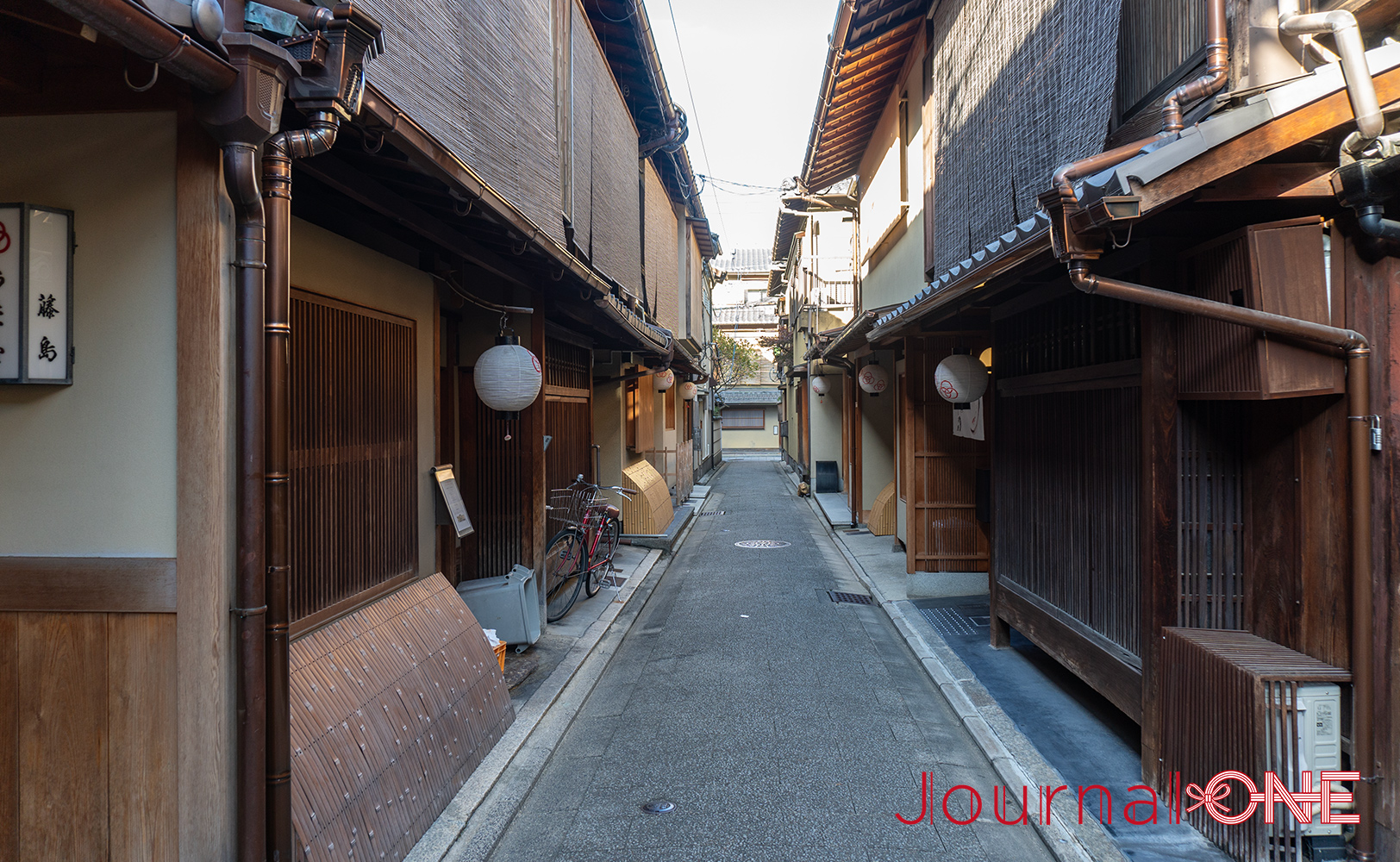 京都 宮川町の街並み