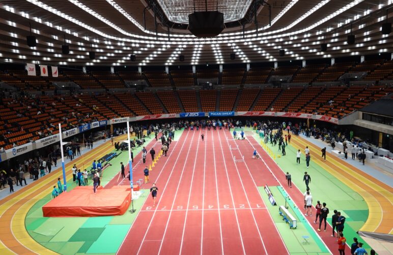 大阪城ホールは国内における“室内陸上の聖地”といえる会場だ