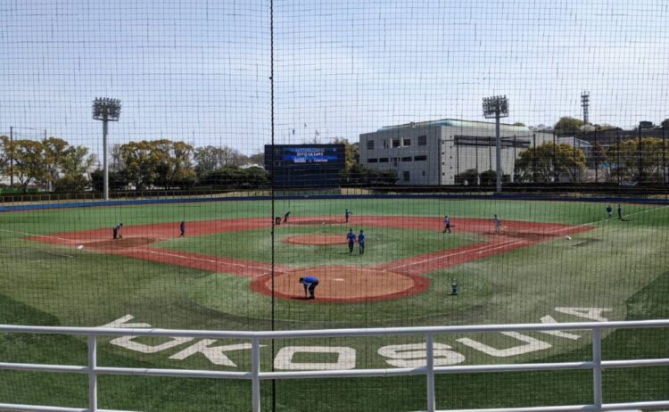 yokohamabeisuta二軍の本拠地・横須賀スタジアム-平床大輔撮影