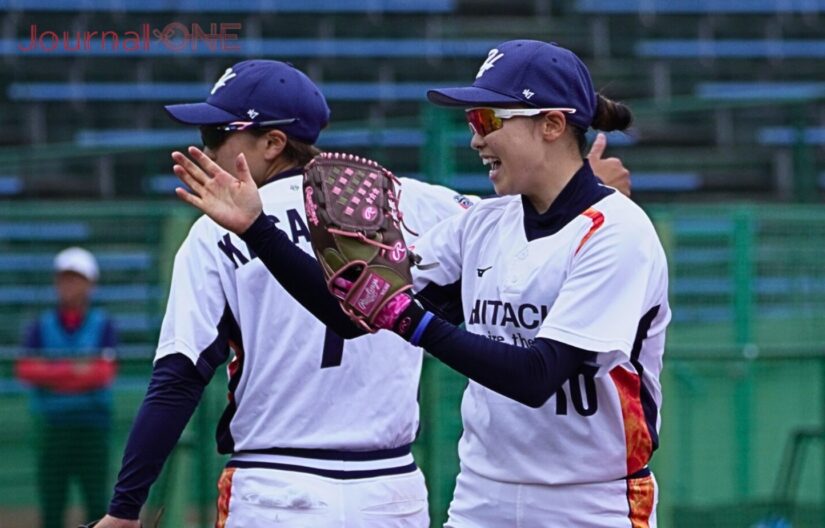 4安打完封勝利を挙げた坂本実桜-Journal-ONE撮影