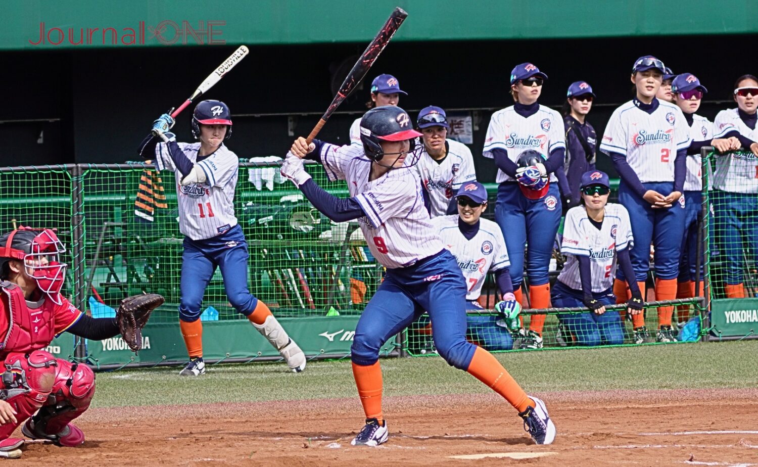 憧れの先輩・杉浦穂花選手(日立)-Journal-ONE撮影