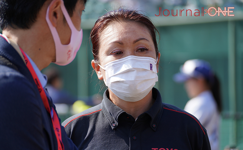 Miyako Jinbo TOYOTA softball team interpreter Japan