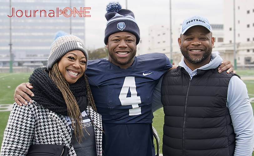 Football Ivy League Ryan Young and his family -Photo by Journal-ONE