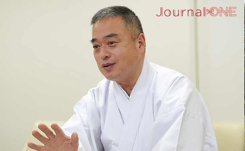 Satoru Otowa, Head of the Public Affairs Section in the Jingushicho (Shrine Administration Office) Public Affairs Office -Photo by Journal-ONE